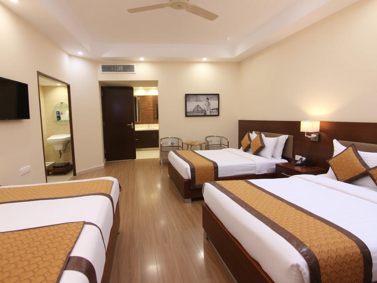 4 Bed Suite Room